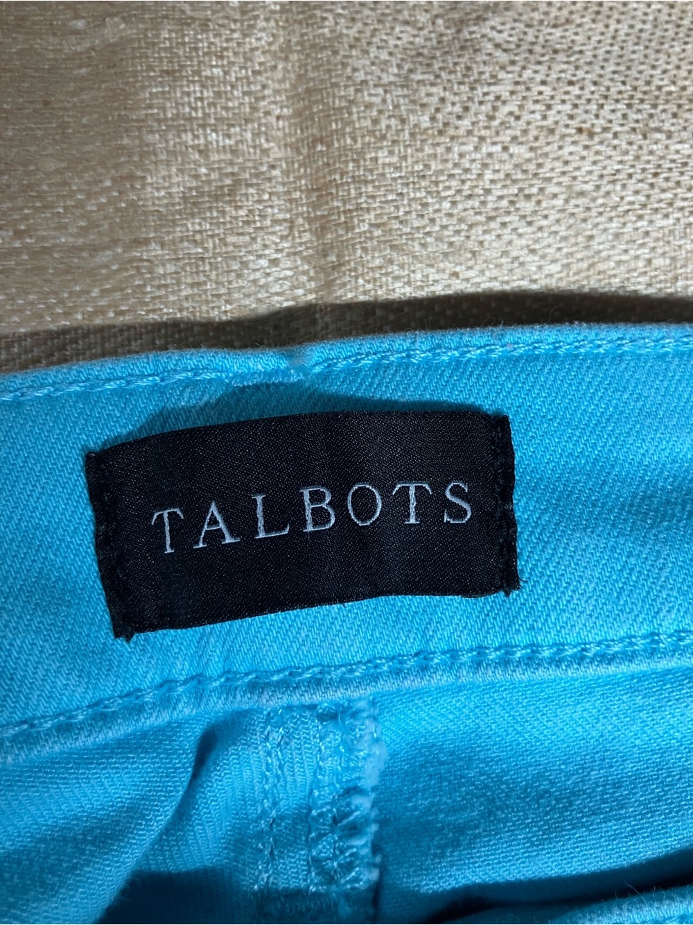 Talbots Turquoise Capri Pants - Picture 3 of 6